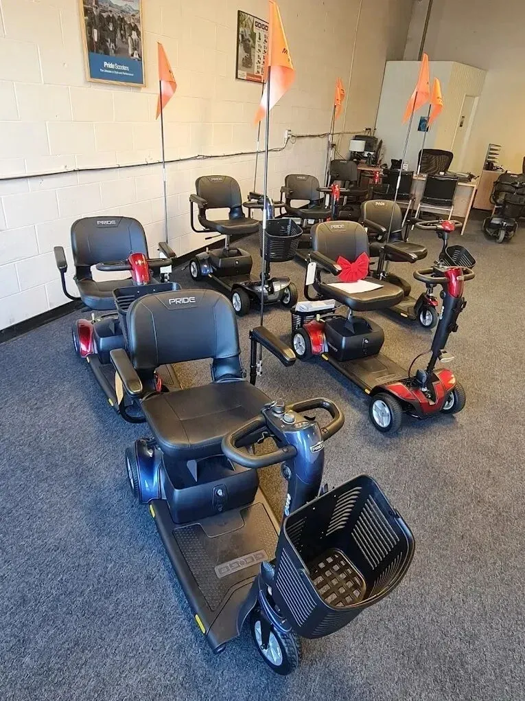 Mobility scooter rental fleet available in San Luis Obispo County